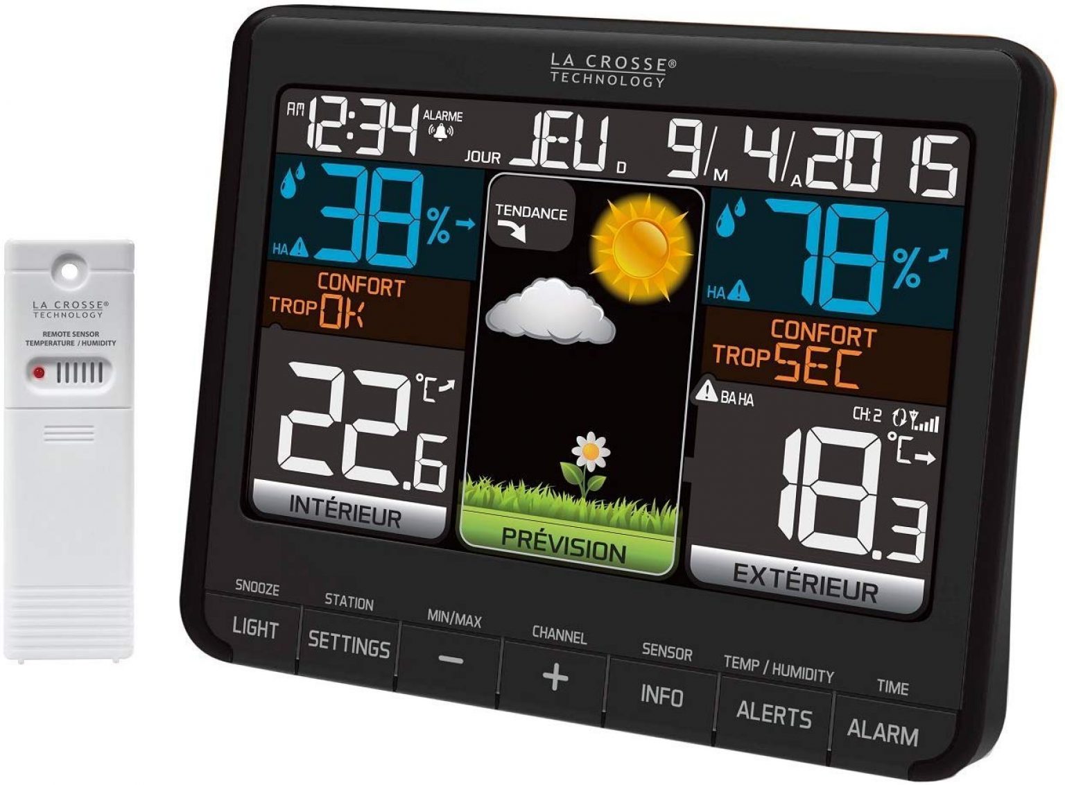 Station Météo La Crosse Technology Mode D Emploi